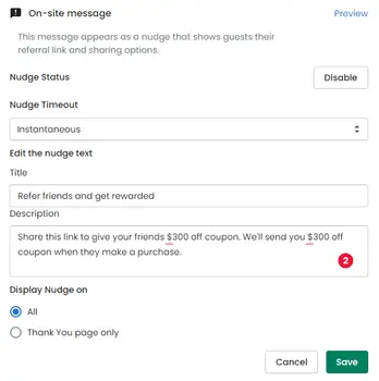 Referral Rewards